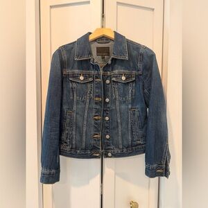 Banana Republic Classic Blue Denim Jacket-XS Petite